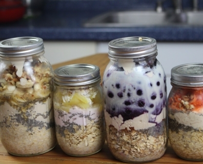 Eat Well: Breakfast-in-a-jar
